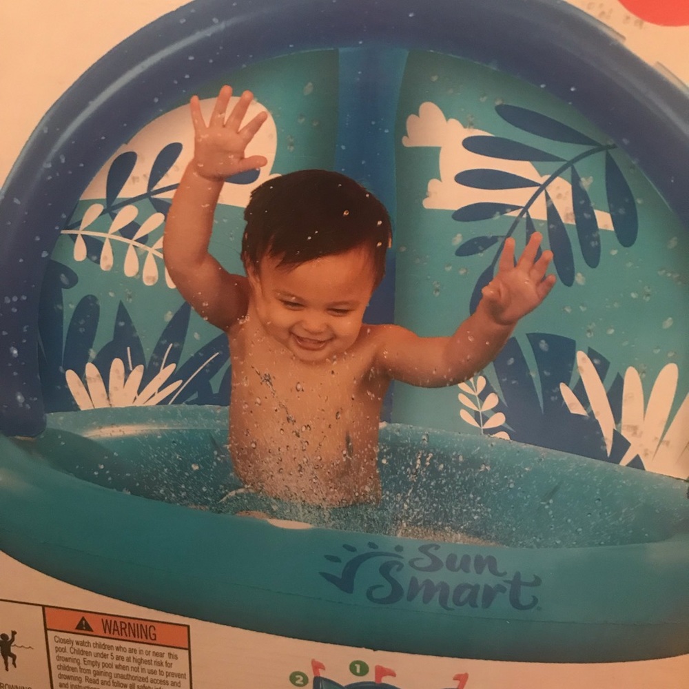 New Inflatable Kiddie Pool and Sprinkler - Picture 2 of 3